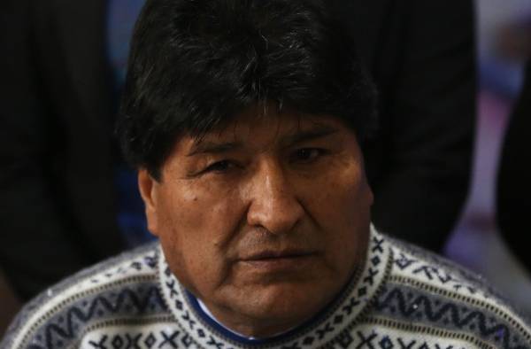 El expresidente Evo Morales, en una fotografía de archivo.