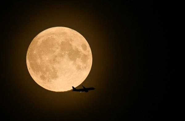 Superluna azul en imágenes, volverá a ocurrir en el 2037