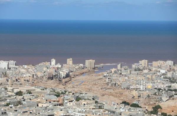 Vista panorámica de la ciudad de Trípoli, en Libia.