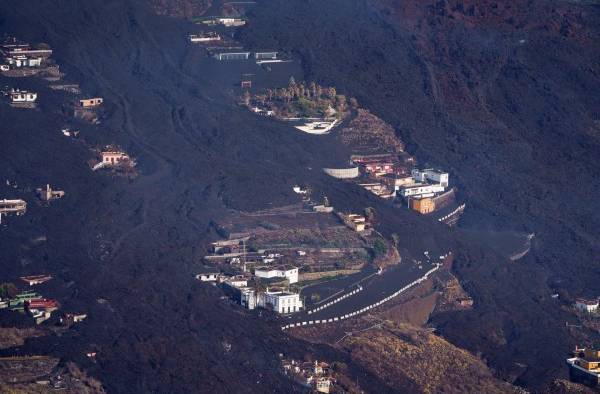 El volcán de La Palma en su quinto día de actividad