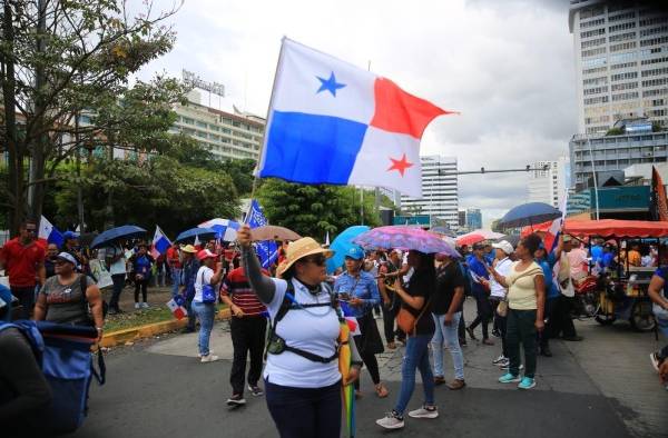 Las protestas en rechazo al contrato minero ya suman 25 días