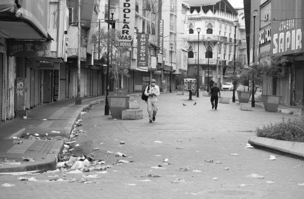 La pandemia en blanco y negro