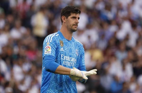 El guardameta belga del Real Madrid, Thibaut Courtois.