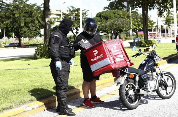 Retenes durante la cuarentena total