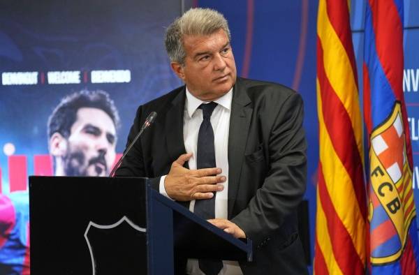 Joan Laporta, presidente del FC Barcelona.