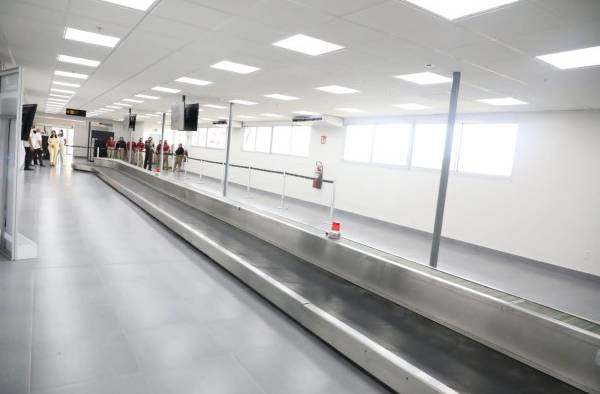 En la imagen se observan las modernas instalaciones del aeropuerto Panamá Pacífico.