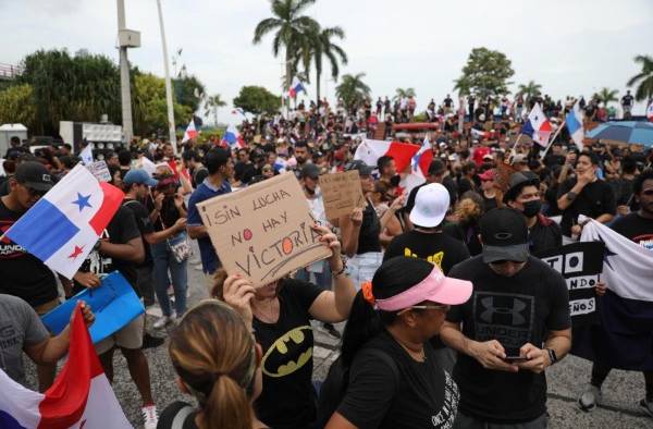 Protestas en Panamá: No nos vamos a rendir, dicen manifestantes