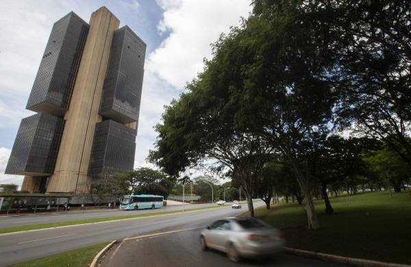 Vista del edificio del Banco Central en la ciudad de Brasilia, en una fotografía de archivo.