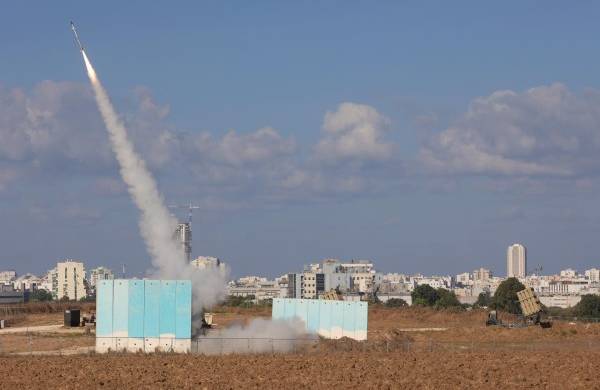 Contraataque de Israel tras el lanzamiento de cohetes desde Gaza.