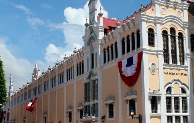 Fachada del Ministerio de Relaciones Exteriores de Panamá.