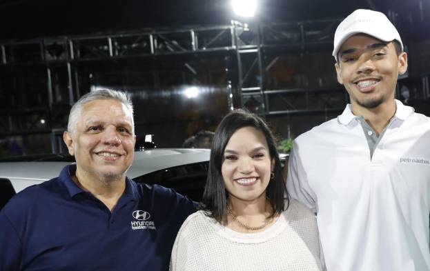 Olson Palermo, Joanna Ríos y Lucas Patiño