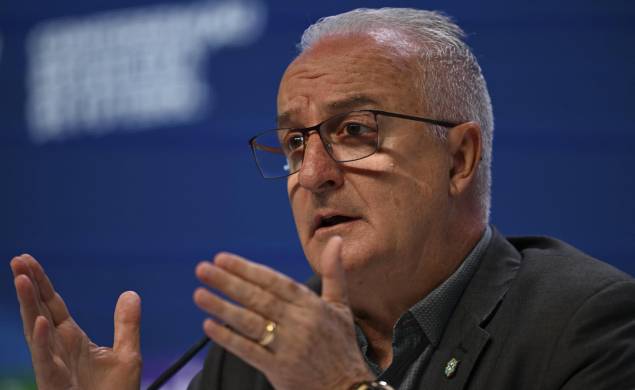 El técnico de la selección de Brasil, Dorival Júnior.