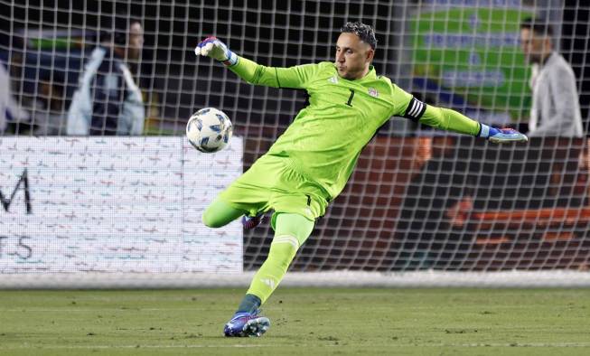 El portero de Costa Rica Keylor Navas.