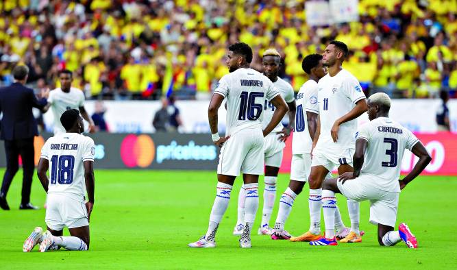 Carlos Harvey durante la Copa América 2024.