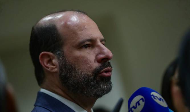 Alejandro Ferrer, presidente de la Capac, este martes, en conferencia de prensa.