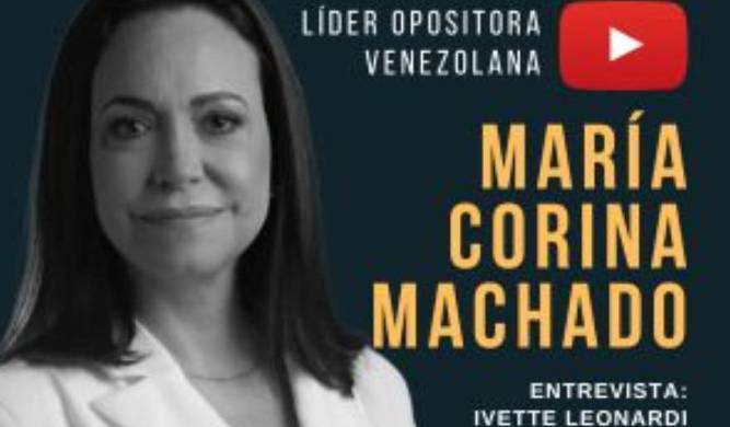 La líder opositora María Corina Machado.