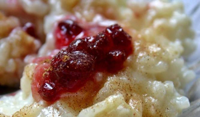 Influencia afro en el arroz con leche.