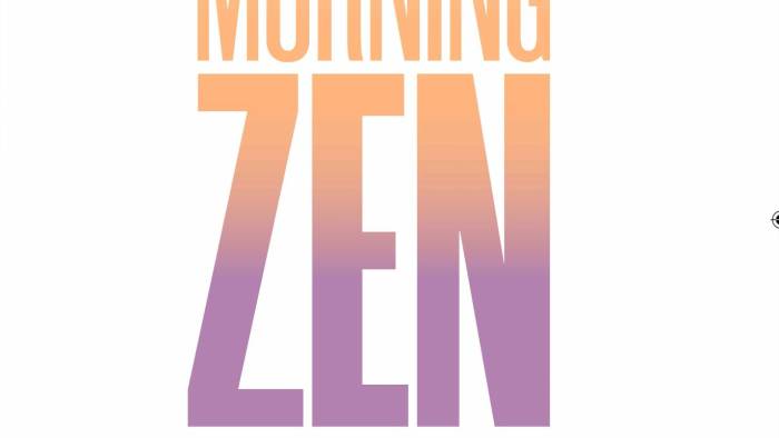 ‘Morning Zen’ de Adrián González