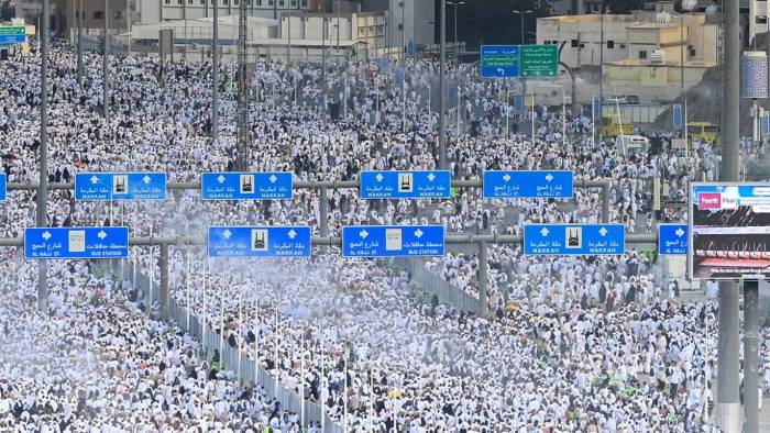 Rituales de la peregrinación musulmana a la ciudad de la Meca, en Arabia Saudí.