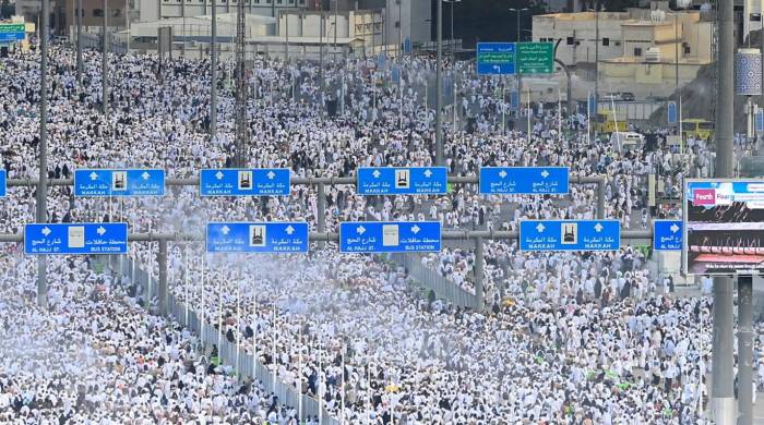 Rituales de la peregrinación musulmana a la ciudad de la Meca, en Arabia Saudí.