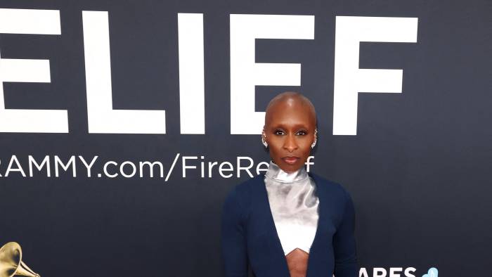 Cynthia Erivo asiste a la 67.ª edición de los premios GRAMMY el 2 de febrero de 2025 en Los Ángeles, California.