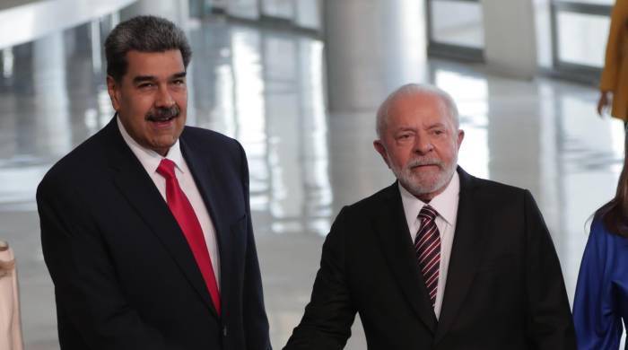 El presidente venezolano Nicolás Maduro consideraba a Luiz Inácio Lula da Silva como un aliado.