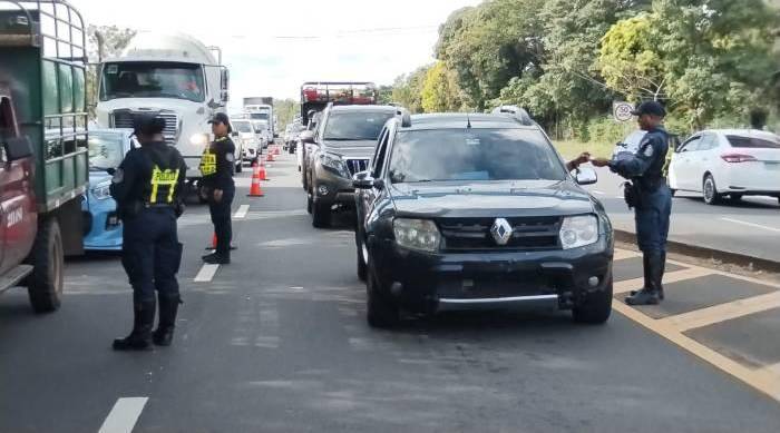 La inversión de vías para el retorno estarán habilitadas hasta las 6:00 p.m. de hoy