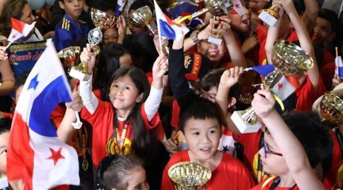 Un grupo de 63 niños de entre 5 y 13 años participaron de forma destacada en la Campeonato Mundial de Cálculo Mental de Madrid, España.