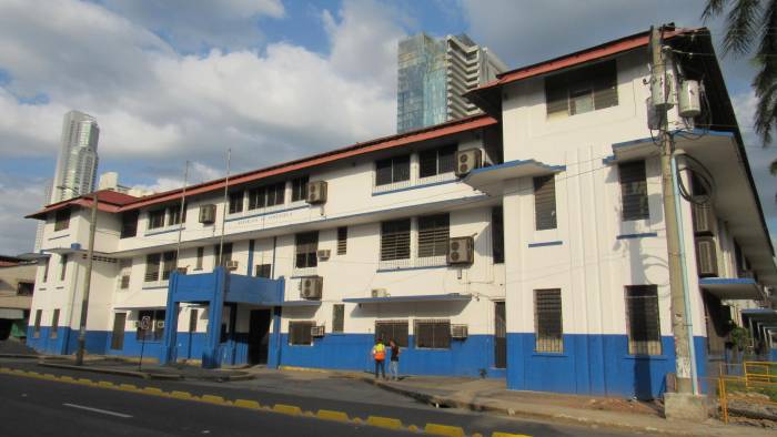 Antiguo edificio de la escuela República de Venezuela. Demolida.