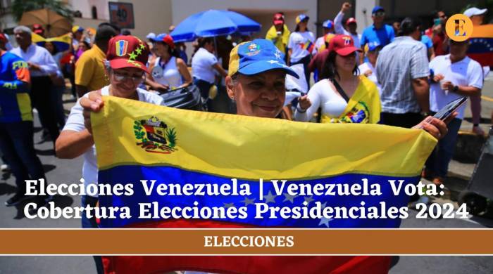 Transmisión en directo de las elecciones en Venezuela