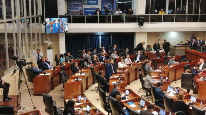 El pleno de la Asamblea Nacional.