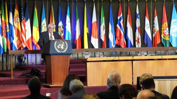 El secretario de la Comisión Económica de América Latina (Cepal), José Manuel Salazar-Xirinachs, revisó las perspectivas económicas de la región en una conferencia de prensa.