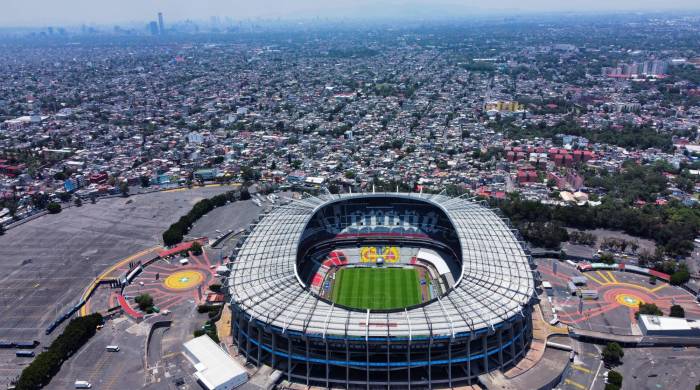 El estadio Azteca en la Ciudad de México (México).
