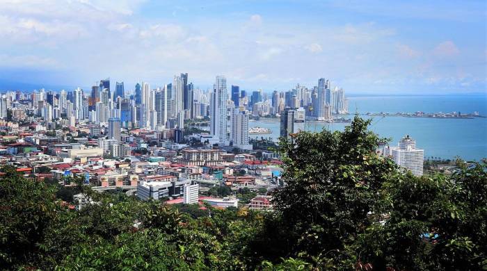 Vista de la ciudad de Panamá