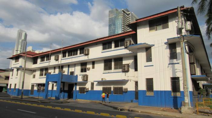 Antiguo edificio de la escuela República de Venezuela. Demolida.