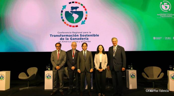 La conferencia para la transformación sostenible de la ganadería busca abordar entre actores de la región, la necesidad de impulsar sistemas de producción más innovadores, resilientes, sostenibles y eficientes.