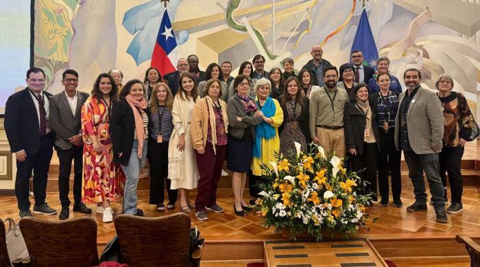 Participantes en el encuentro regional que se realiza en Santiago de Chile.