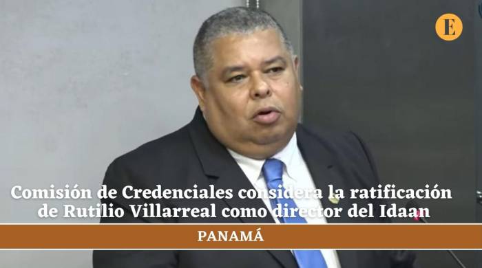 Director designado del Idaan contesta preguntas en la Comisión de Credenciales