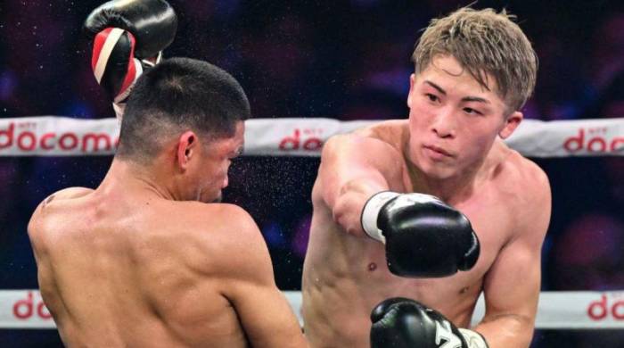 Naoya Inoue (Der.) podría ir en 2025 por su quinta corona en igual cantidad de categorías.