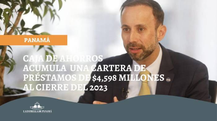 Caja de Ahorros acumula una cartera de préstamos de $4,598 millones al cierre del 2023