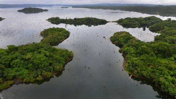 Fotografía aérea del Lago Gatún | Autoridad del Canal de Panamá