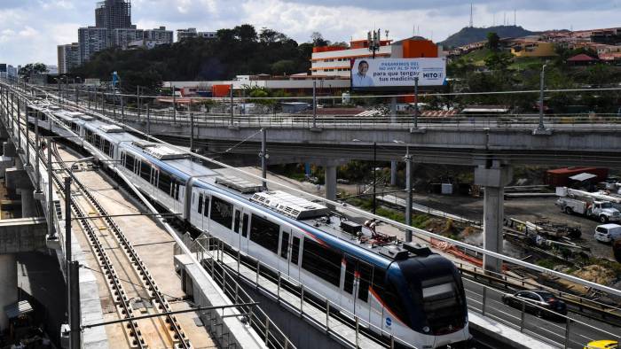 Imagen de la estación del Metro en San Miguelito