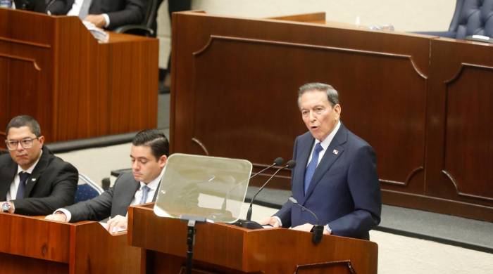 El presidente Cortizo se dirigió al país en su último informe a la nación en el pleno de la Asamblea Nacional.