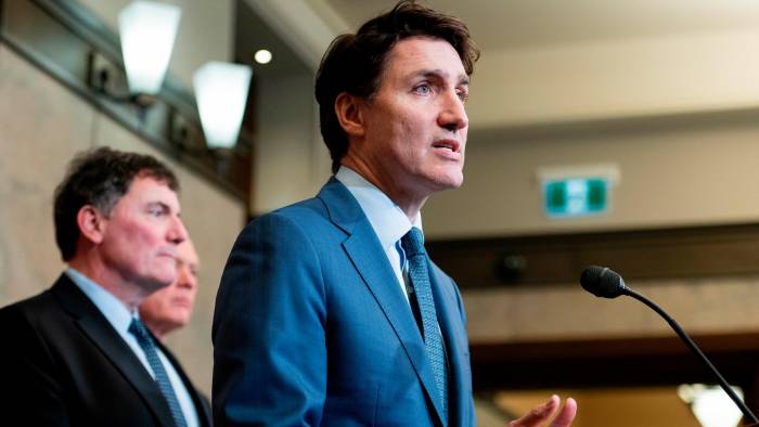 El primer ministro de Canadá, Justin Trudeau, en una foto de archivo.