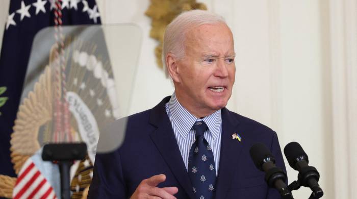 Biden ordenó al secretario de Defensa que “mejorara aún más la postura de defensa de las fuerzas militares estadounidenses en la región de Oriente Medio”.