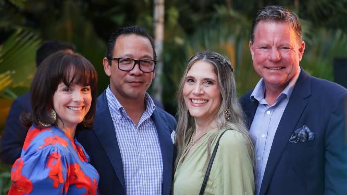 Mercedes Ortiz de Zevallos, Fernando Wong, Marisabel De León y Tim Jonhson