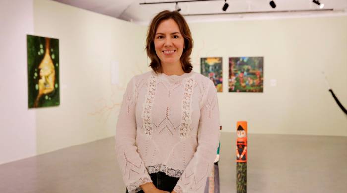 María Lucía Alemán, directora del Museo de Arte Contemporáneo.