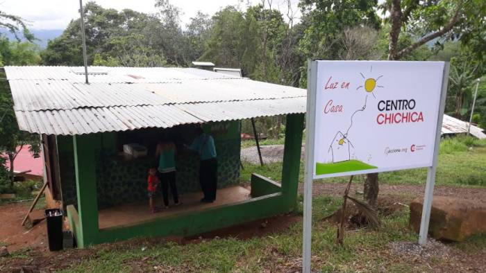 Uno de los centros de ‘Luz en casa’ establecidos en las comunidades de la comarca.