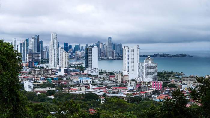 Vista a la ciudad de Panamá.