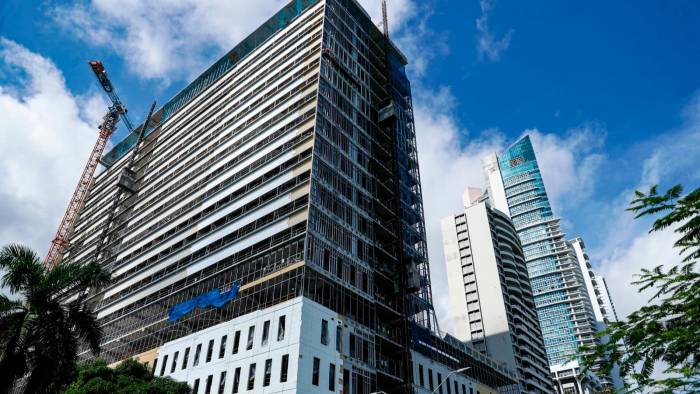 Exterior de la construcción del nuevo Hospital del Niño en la ciudad capital | Roman Dibulet | La Estrella de Panamá